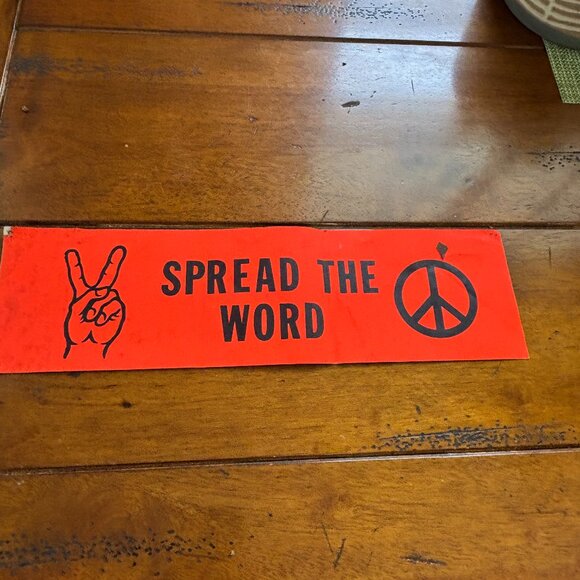 2 Vintage -style Bumper Stickers - Picture 6 of 10